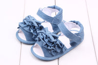 Summer New Style Denim Bowknot Baby Sandals Baby Shoes