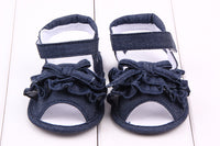 Summer New Style Denim Bowknot Baby Sandals Baby Shoes
