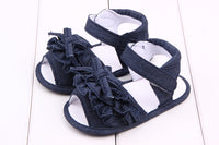 Summer New Style Denim Bowknot Baby Sandals Baby Shoes