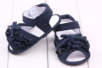Summer New Style Denim Bowknot Baby Sandals Baby Shoes
