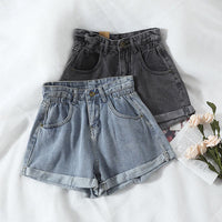 Students Leisure A Word Show Thin Joker Bf Hyuna Wind Wide Leg Hot Pants Tide
