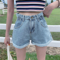 Students Leisure A Word Show Thin Joker Bf Hyuna Wind Wide Leg Hot Pants Tide