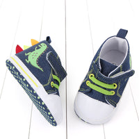 Baby Shoes Non Slip Soft Sole Cartoon Dinosaur Velcro