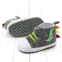 Baby Shoes Non Slip Soft Sole Cartoon Dinosaur Velcro