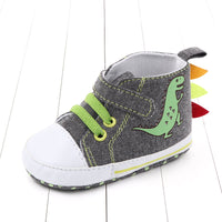 Baby Shoes Non Slip Soft Sole Cartoon Dinosaur Velcro