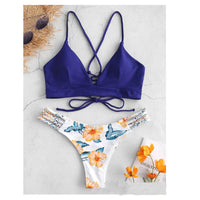 Sexy Braided Bikini Swimsuit