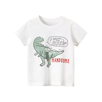 Printed Boy's t-shirt Short-sleeved Korean Fashion Children's Bottoming Shirt Moisture Wicking