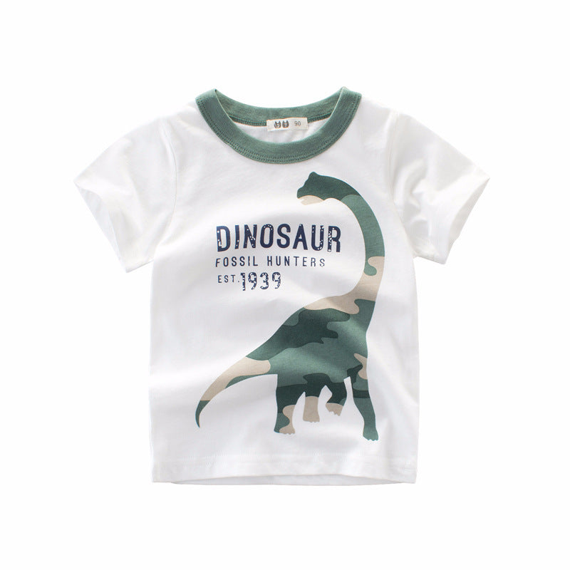 Boy's Summer New Product Children's Short Sleeved T Shirt