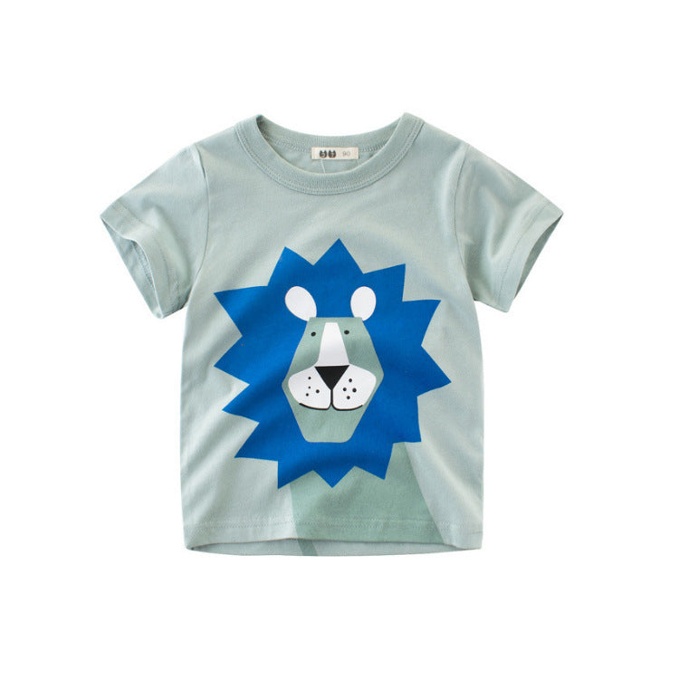 Boy's Summer New Product Children's Short Sleeved T Shirt