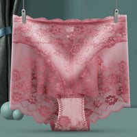 European Hot Style Ladies Underwear Cotton High Waist