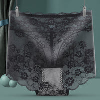European Hot Style Ladies Underwear Cotton High Waist