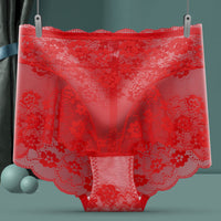 European Hot Style Ladies Underwear Cotton High Waist