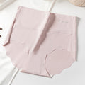Traceless Briefs For Ladies Comfortable Ice Silk High Waist Cotton Crotch Briefs