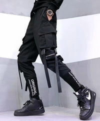 French Overalls Male Hiphop Hiphop Function Wind Super Fire Cec Paratrooper Pants