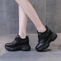 New Thick-Soled Sports And Leisure Slim White Shoes For Women