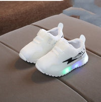 Girls' Sports Shoes, Boys' Light-Up Shoes, Spring Running Shoes