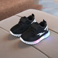 Girls' Sports Shoes, Boys' Light-Up Shoes, Spring Running Shoes