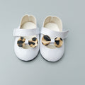 Cross Border 18 Inch American Girl Doll Shoes American Girl Shoes Cheff Doll Leopard Print Shoes