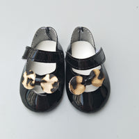 Cross Border 18 Inch American Girl Doll Shoes American Girl Shoes Cheff Doll Leopard Print Shoes