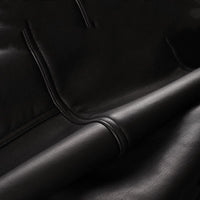 Winter Leather Motorcycle Jacket