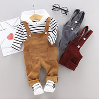 Korean Version Of Cute Children'S Suits, Middle And Small Children'S Suits, Boys And Children'S Overalls