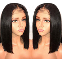 European And American Wig Female Front Lace Lacewig Short Hair Chemical Fiber Headgear Fake