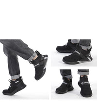 Lightweight Working Women'S Steel Toe Cap Anti-Smashing And Safety Shoes