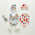 Children's One-piece Swimsuit Swimming Cap