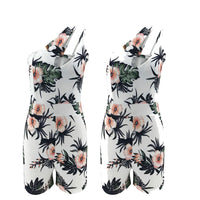 Sexy Sling Off Shoulder Slim Printed Jumpsuit