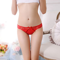 Sexy Transparent Crotch Cotton Thong