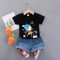 Cartoon Animal Jumper Solid Color Shorts Cute