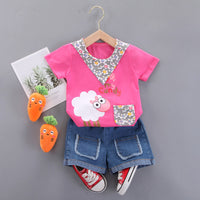 Cartoon Animal Jumper Solid Color Shorts Cute
