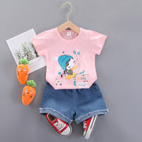 Cartoon Animal Jumper Solid Color Shorts Cute