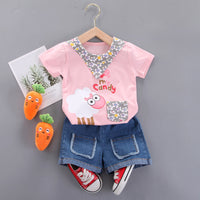 Cartoon Animal Jumper Solid Color Shorts Cute