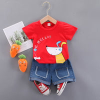 Cartoon Animal Jumper Solid Color Shorts Cute