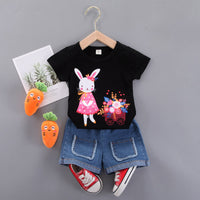 Cartoon Animal Jumper Solid Color Shorts Cute