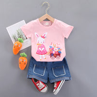 Cartoon Animal Jumper Solid Color Shorts Cute