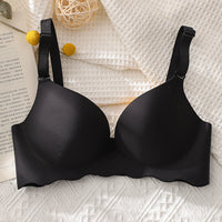 Non-marking And Rimless Gather-up Adjustable Macaron Bra