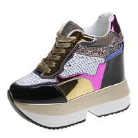 Korean version of the platform platform shoes high heel casual shoes sports daddy shoes