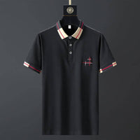 Trendy Slim Shirt Collar POLO Shirt Men's T-shirt