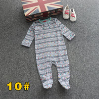 Newborn  Baby One-piece Footwear Pajamas With Foot Romper