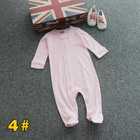 Newborn  Baby One-piece Footwear Pajamas With Foot Romper