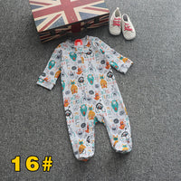 Newborn  Baby One-piece Footwear Pajamas With Foot Romper