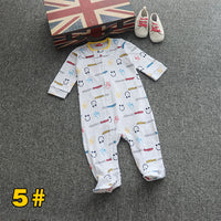 Newborn  Baby One-piece Footwear Pajamas With Foot Romper