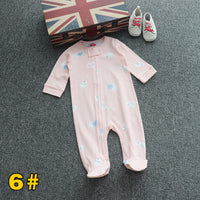 Newborn  Baby One-piece Footwear Pajamas With Foot Romper