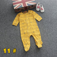 Newborn  Baby One-piece Footwear Pajamas With Foot Romper