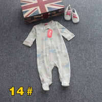 Newborn  Baby One-piece Footwear Pajamas With Foot Romper