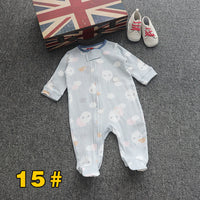 Newborn  Baby One-piece Footwear Pajamas With Foot Romper