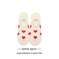 Thin Section Ins Tide Korean Style Pure Cotton Korean Shallow Mouth Socks Women