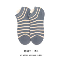 Thin Section Ins Tide Korean Style Pure Cotton Korean Shallow Mouth Socks Women